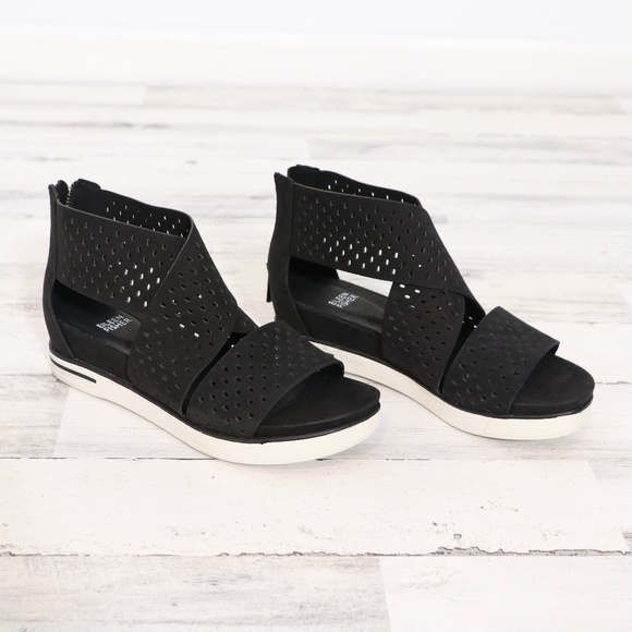 Eileen Fisher Black Sandals - Picture 1 of 7